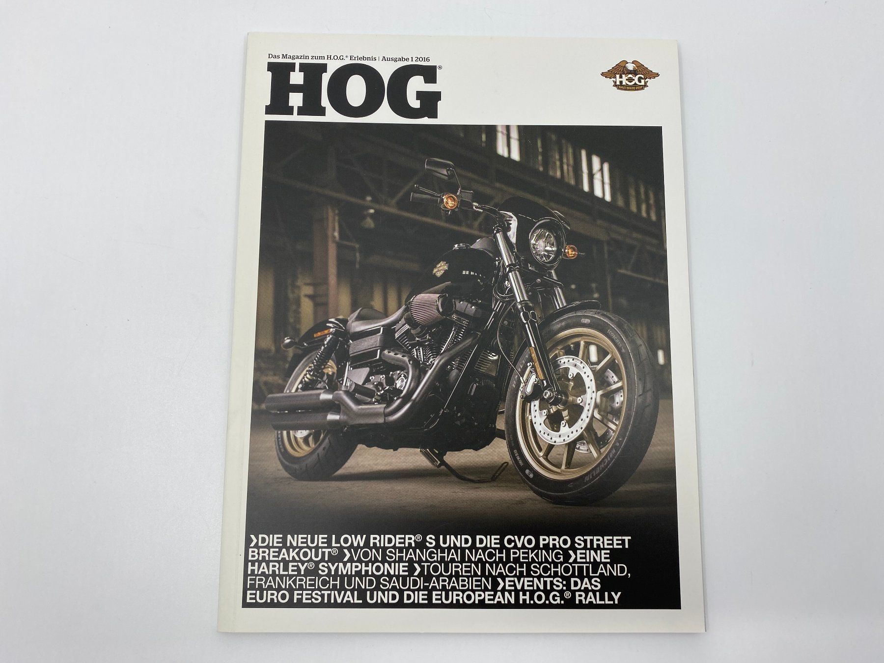 Riviste & Magazine: Harley Owners Group HOG Magazine 2016 – Usato da Langwiesen venduto da Restposten-24 1