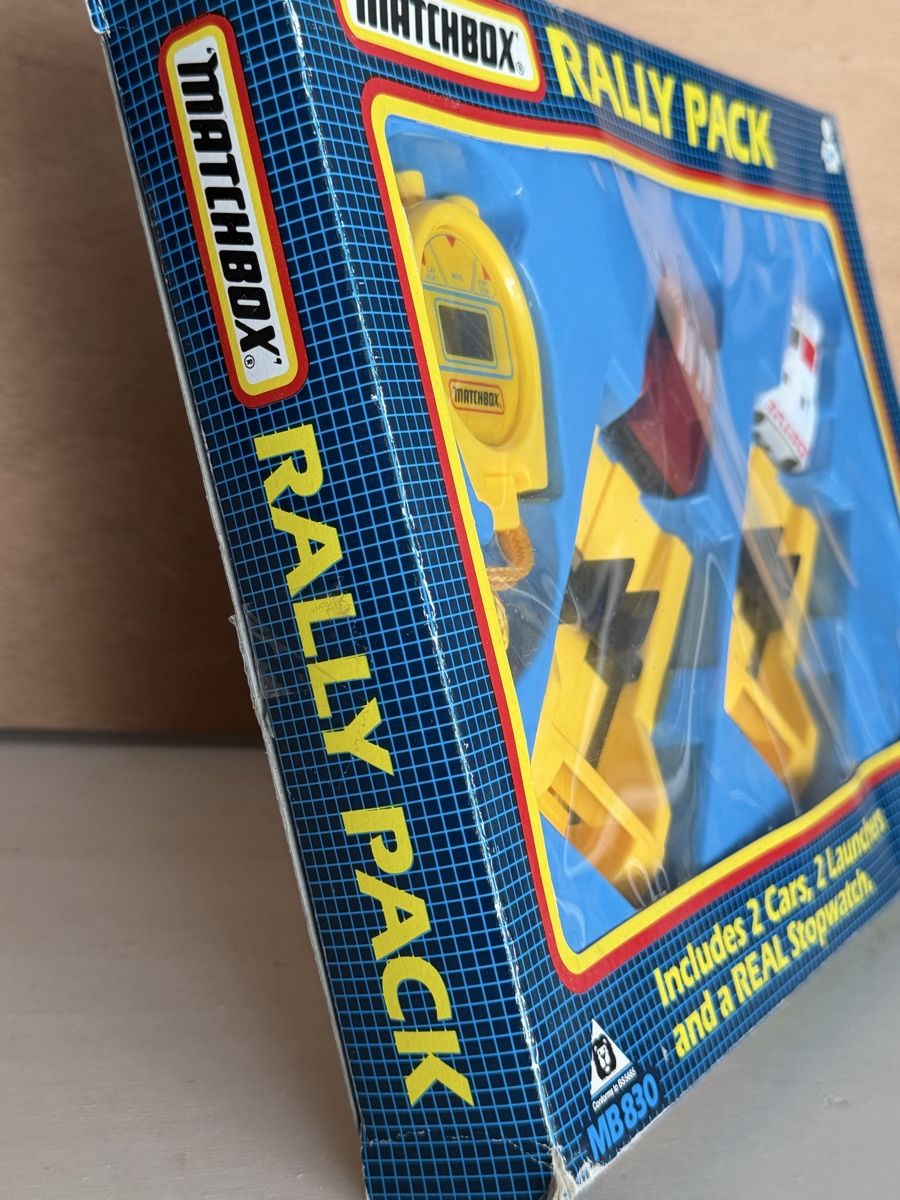 Matchbox Voitures modèles: Matchbox Rally Pack MB830 2 voitures 2 lanceurs Neuf – D'occasion à Evionnaz par eriba430 1