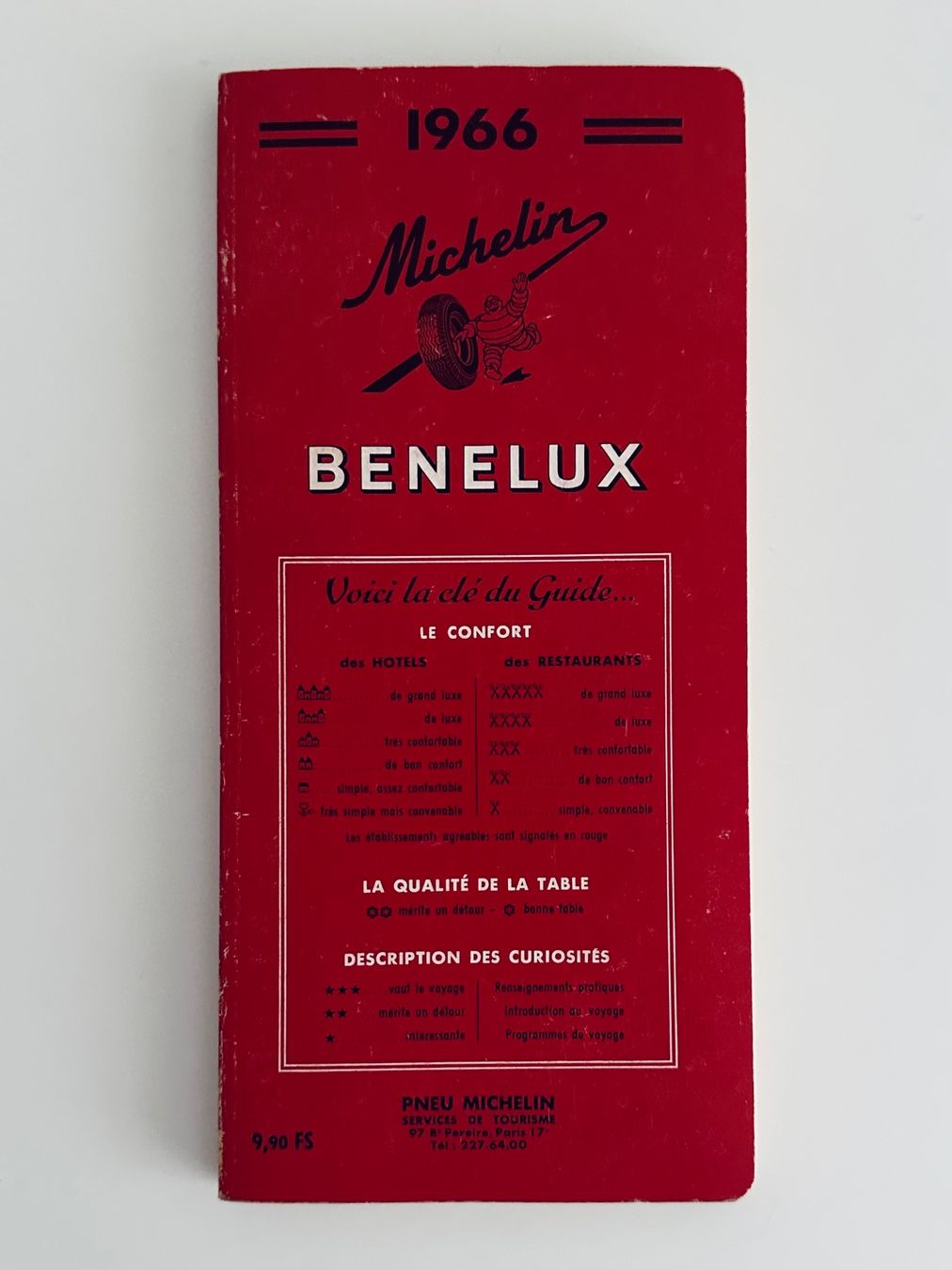 Bücher: Benelux 1966: Guide Rouge Michelin – Gebraucht aus Zürich von arn___