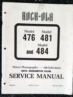 ROCK-OLA 476 - 481 - 484 Service Manual