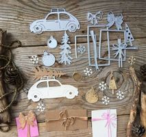 Stanzschablonen-Set Weihnachten NEU