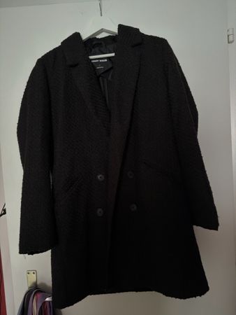 Damen Mantel schwarz Grösse M leicht gebraucht
