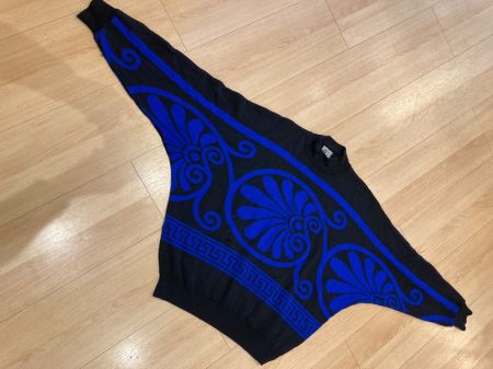 Vintage V2 Versace Couture Pullover (100% Merino Wolle)