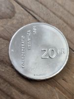 20 FR MÜNZE HELVETIA CONFEDERATIO 1991 