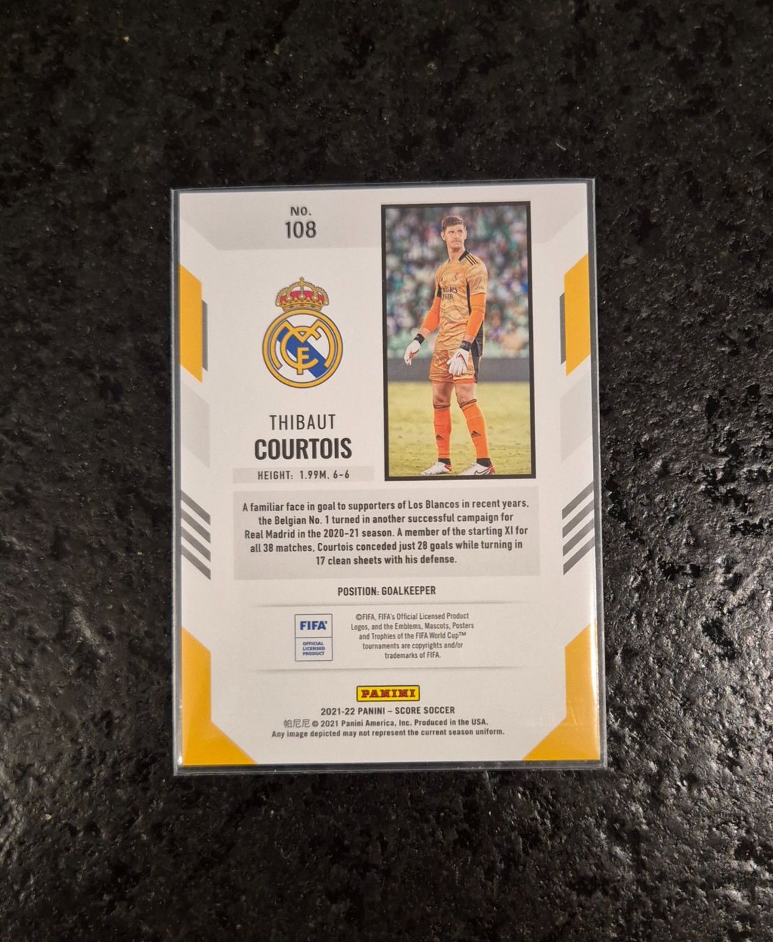 Topps Sammelbilder & Trading cards: Thibaut Courtois /10 - Real Madrid - Panini – Neu (gemäss Beschreibung) aus Burg AG von Danoe 1