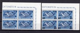 R2701  / Liechtenstein 1949 / 1950 SBK n° 227 / 235 neufs XX