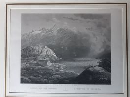 Lot 1 Litho 5 Stück alt