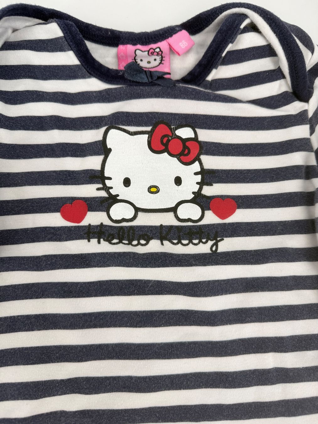 Unterwäsche: Hello Kitty Body Gr. 86 Langarm – Gebraucht aus Auenstein von moin. 1