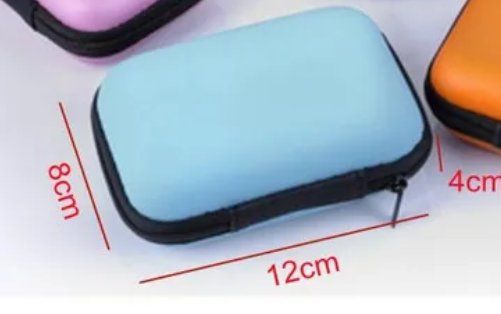 Taschen: Mini Storage Box für Ladekabel, Kopfhörer u.s.w Hellblau – Neu und originalverpackt aus Walenstadt von emynmuil1 2