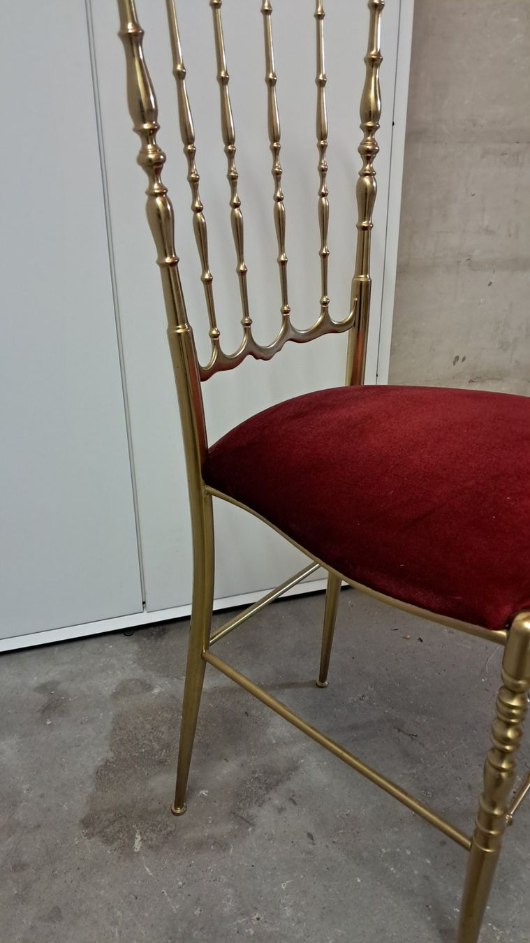 Sedie: Messing Stuhl Art Deco um 1910 – Nuovo (secondo la descrizione) da Lufingen venduto da E-Auktion 5