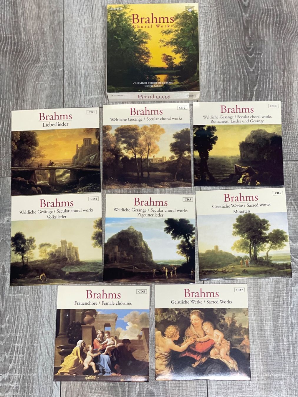 CD: Johannes Brahms-Chorwerke – Usato da Muri b. Bern venduto da AdidasCollector 6