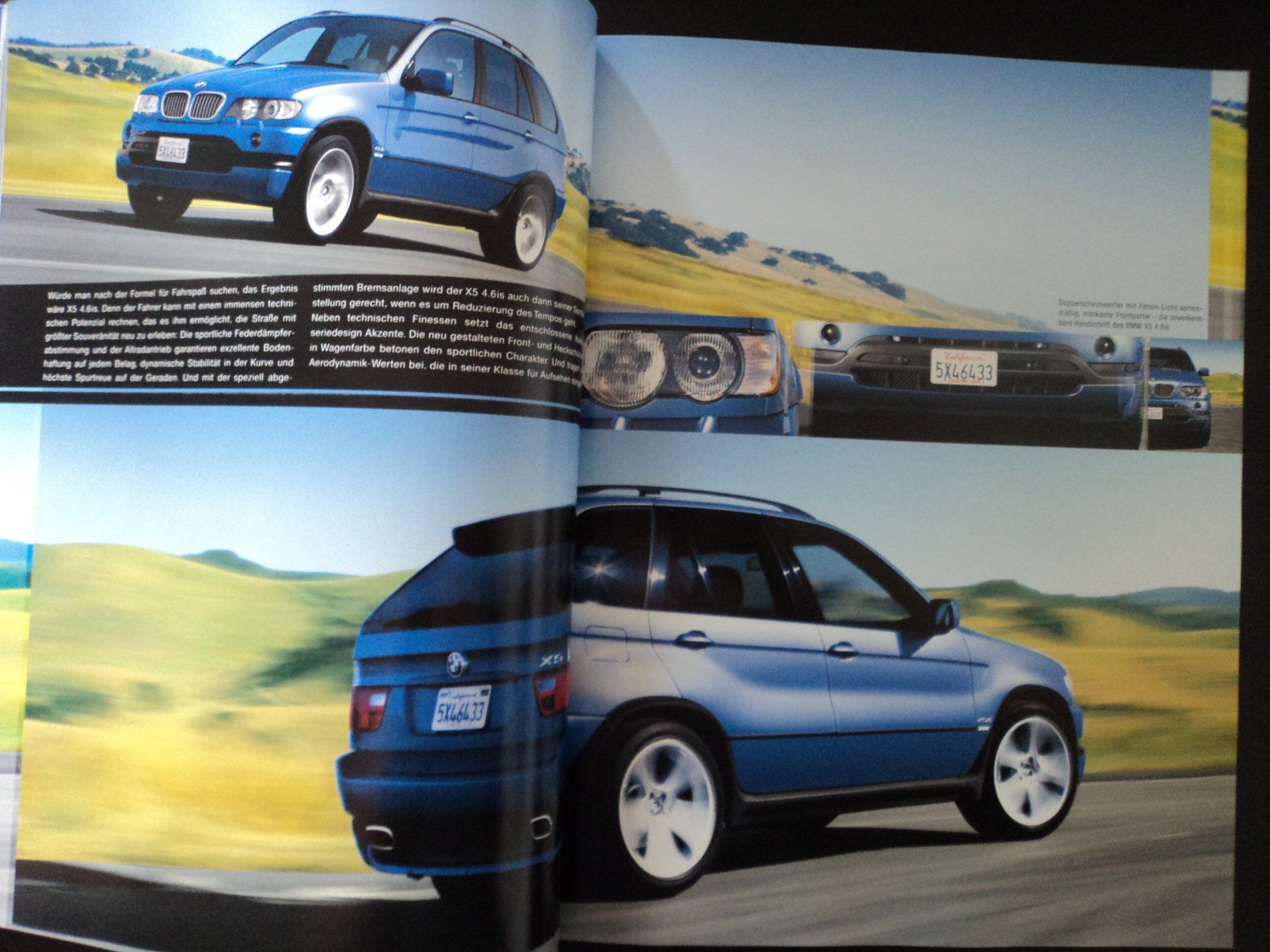 BMW Documenti: Prospekt BMW X5 E53  2002 – Usato da Schwarzenburg venduto da modelCARama 4