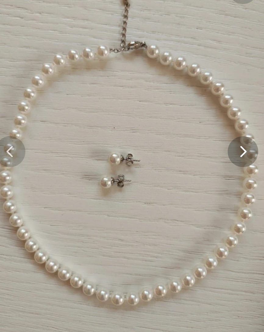 Sonstiger Schmuck: Orquidea Perlen-Set Halskette + Ohrringe | Mallorca-Perlen 8 – Neu (gemäss Beschreibung) aus Teufenthal AG von yul_x526 2