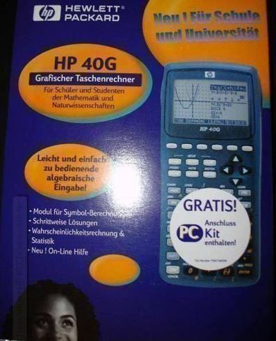 Calcolatrici tascabili: HP 40G Grafischer Taschenrechner – Nuovo (secondo la descrizione) da Widen venduto da Exchange01