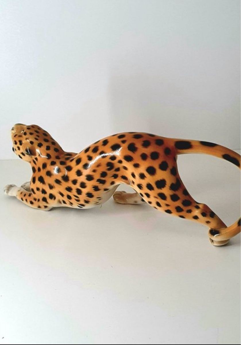 Figuren: Statuetta leopardo in porcellana – Gebraucht aus Zürich von alpha69 4