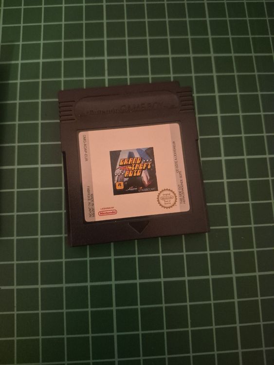 Grand Theft Auto - Nintendo Game Boy Color -GTA (Gebraucht) in Meyrin ...