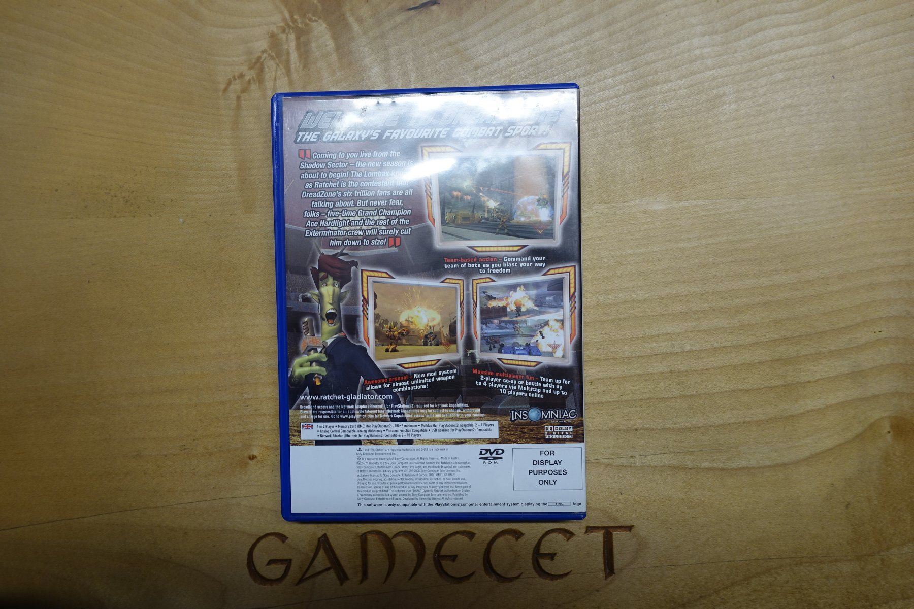 Sony Giochi: Ratchet: Gladiator - Promo-Version – Usato da Steinach venduto da Gamecet 2