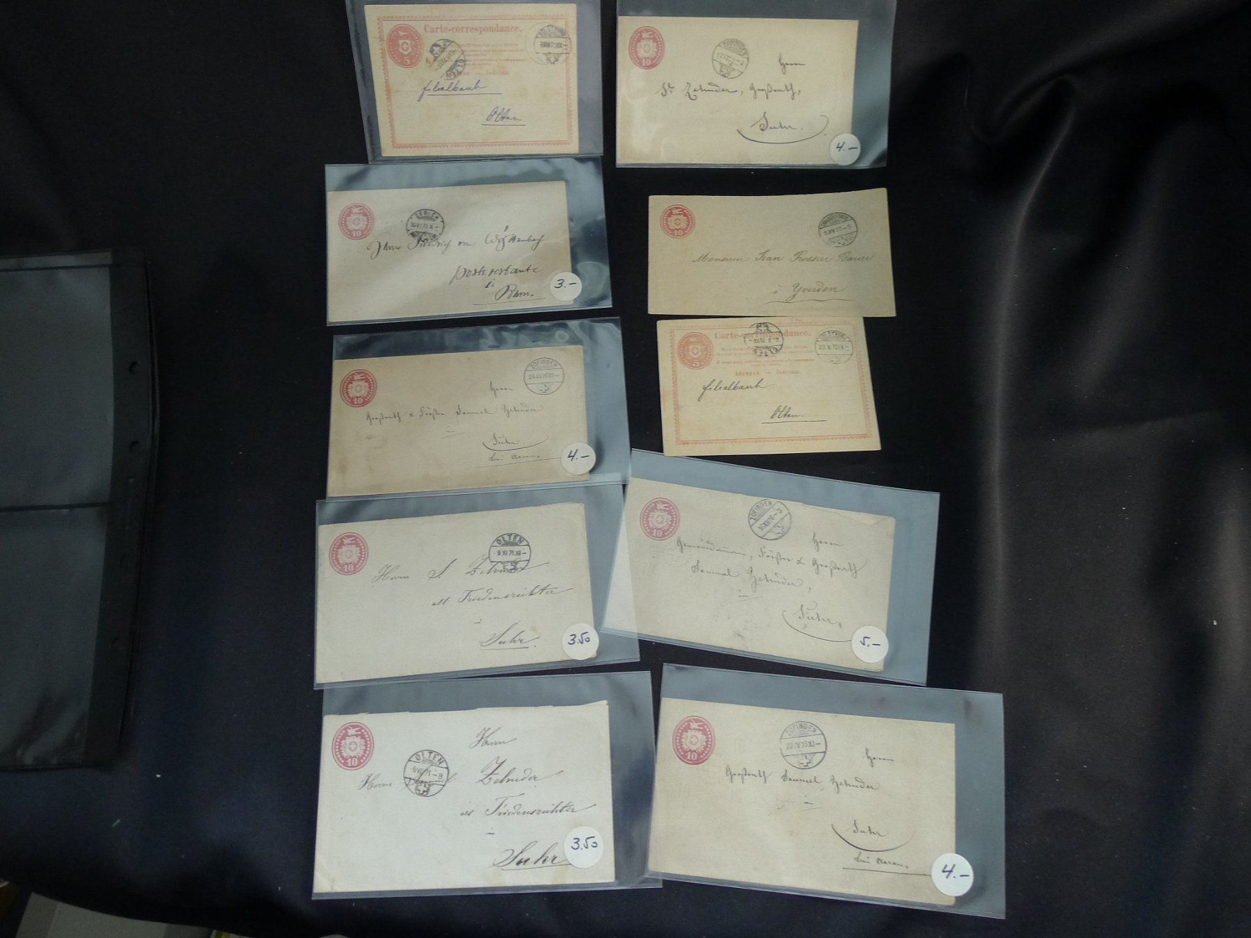 Alle Briefmarken: 26 Tübli Briefe oder Karten gelaufen – Gebraucht aus Dagmersellen von wyss1982 5