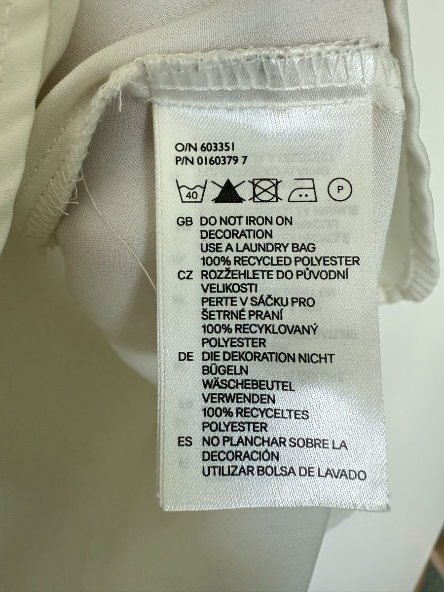 H&M Camicette: H&M Conscious Bluse, Gr. 38, Crème – Usato da Olten venduto da smashbox 3