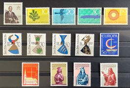 1966   Liechtenstein Jahresausgabe Postfrisch *