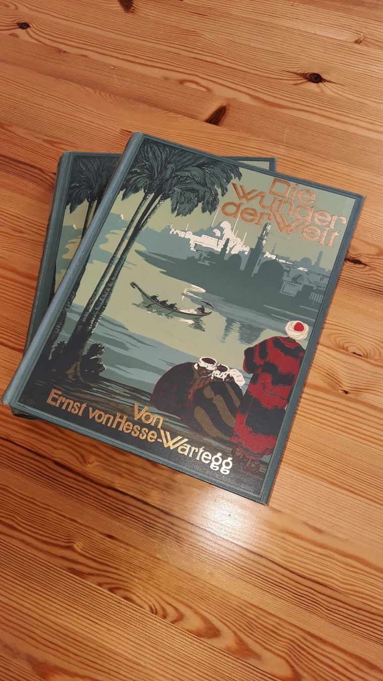 Libri: DIE WUNDER DER WELT, 2 BÄNDE – Usato da zürich venduto da gabab 1