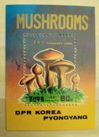 PILZE – MINI BOGEN / CHAMPIGNONS – MINIFEUILLE DE TIMBRES