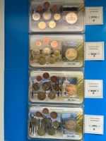 4 x Euro Münzsätze Sonderprägung mit Echtheits-Zertifikat