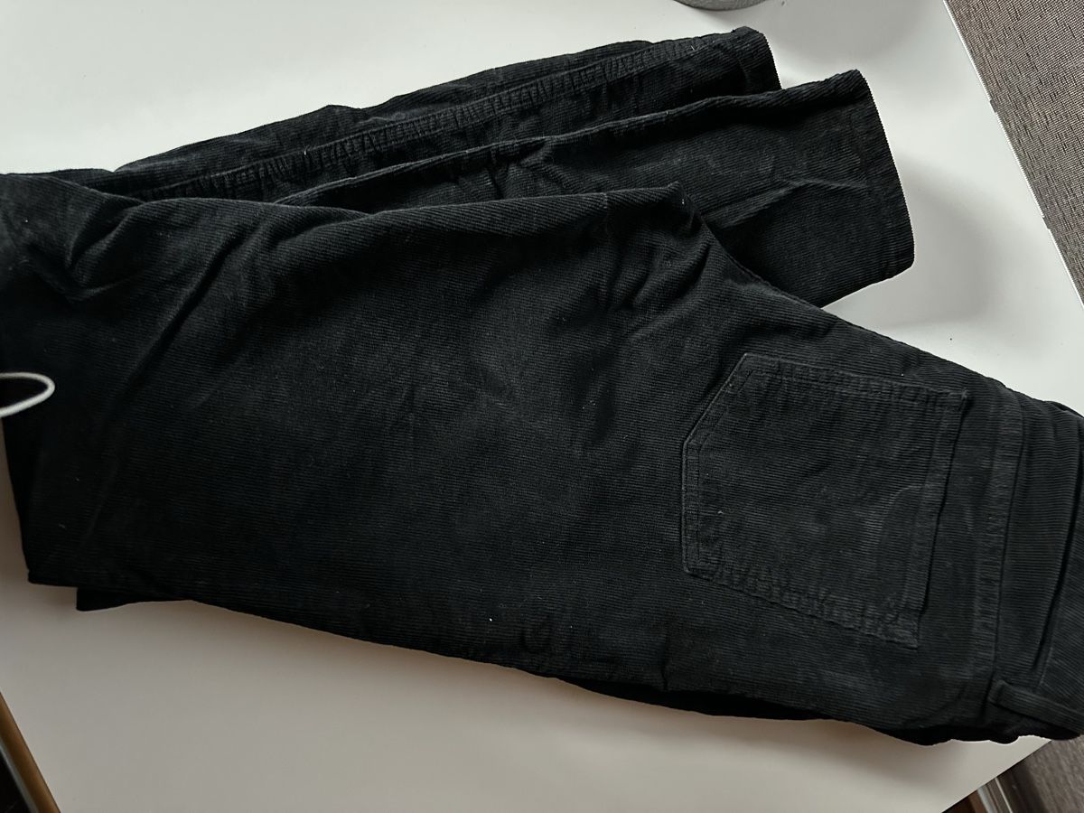 Acne Studios Jeans: Acne Studios Cord Skin 5, Schwarz – Usato da Himmelried venduto da cookie50000 5