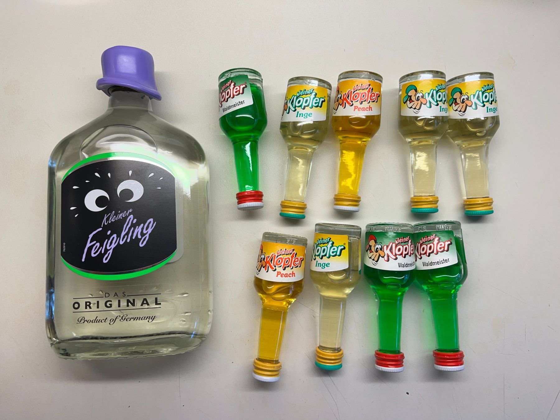 Bevande alcoliche: Feigling Liqueur 0,5L + Miniature – Nuovo e nell'imballaggio originale da Rekingen AG venduto da nederland1