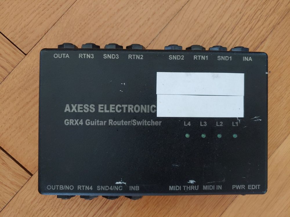 GRX4 Guitar Router/Switcher | Kaufen auf Ricardo