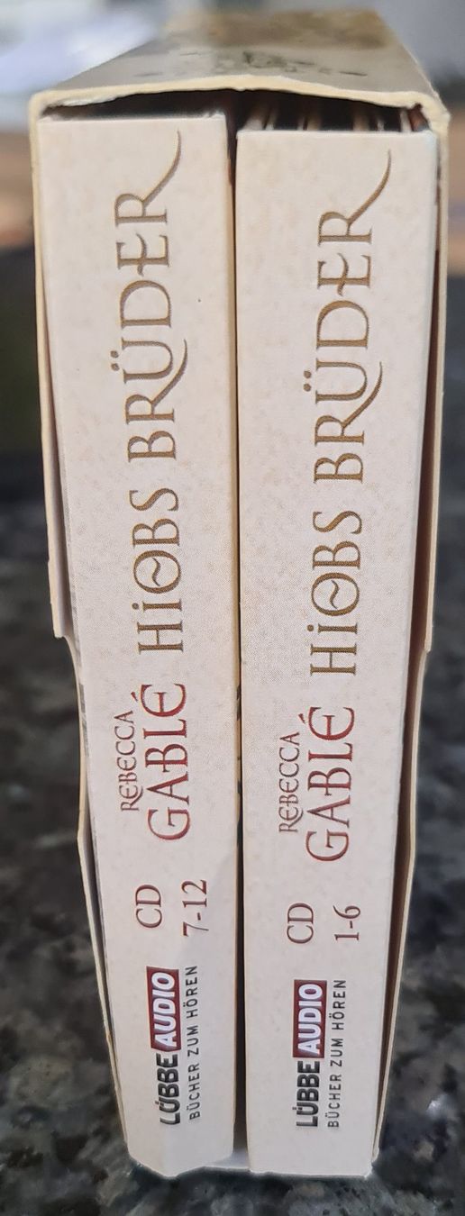 Audiolibri: Rebecca Gablé Hiobs Brüder 12 CDs – Usato da Uerkheim venduto da Justi.y 2