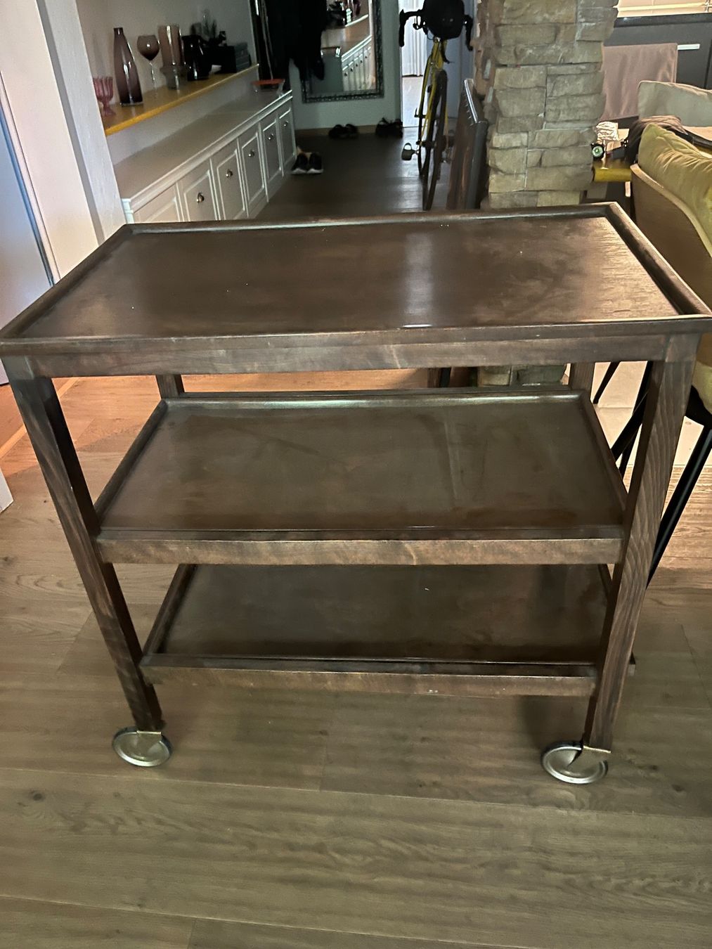 Tavoli: Table vintage 44x73,H:76 – Usato da Biel-Bienne venduto da Doriskoloris
