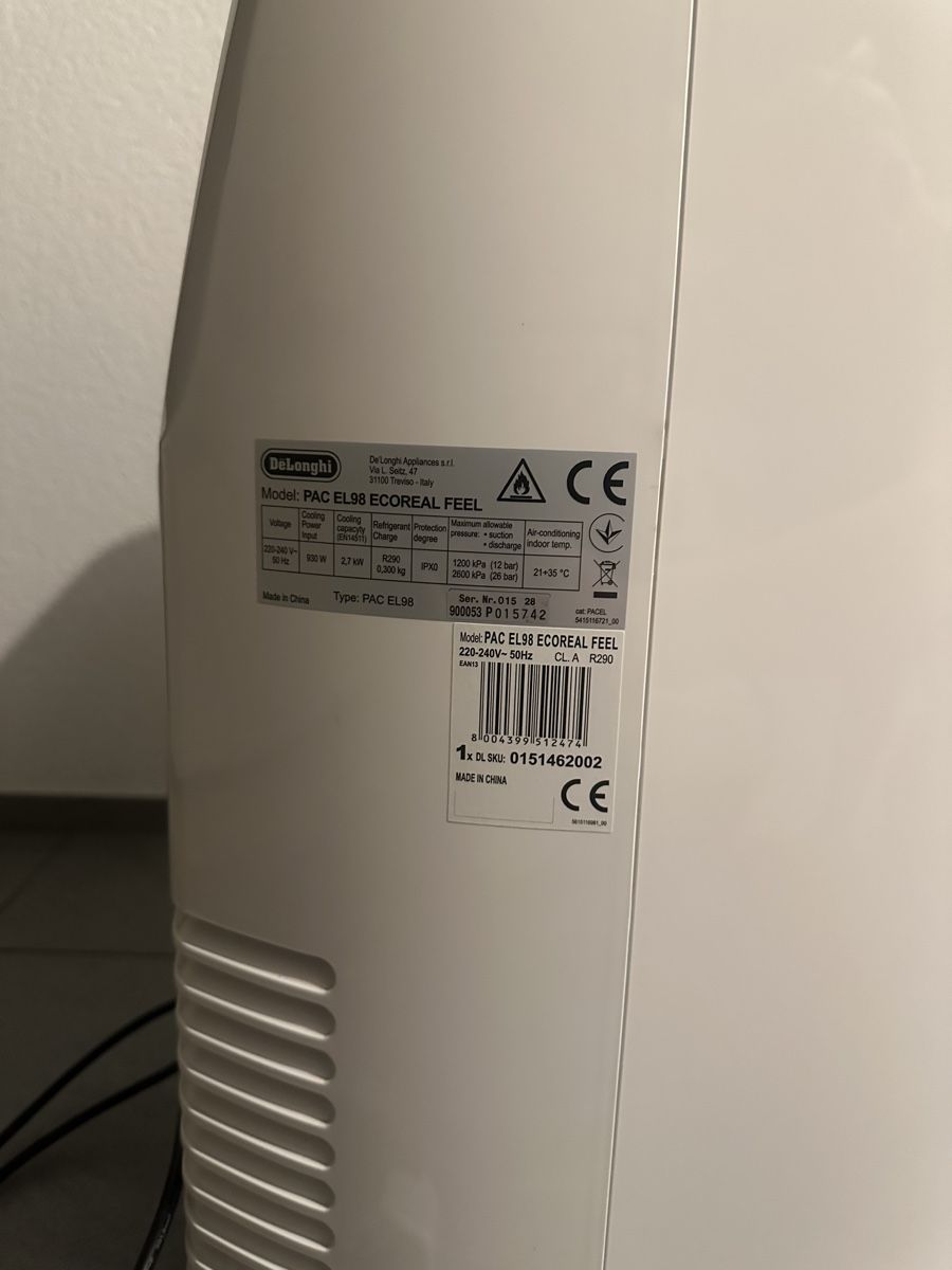 De'Longhi Condizionatori: De Longhi Klimaanlage – Usato da Wegenstetten venduto da wel_8mv6 3