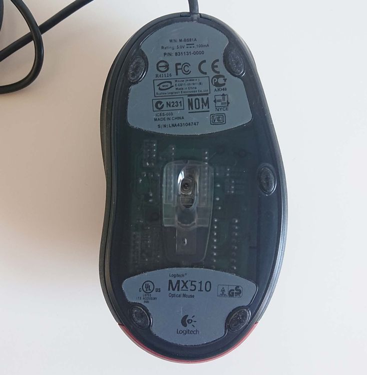 Souris Logitech MX510 - Accessoires informatique