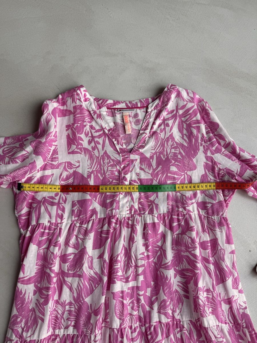 Vestiti: Fröhliche Leinentunika oder Leinenkleid  – Nuovo (secondo la descrizione) da Egg b. Zürich venduto da Kompass03 1