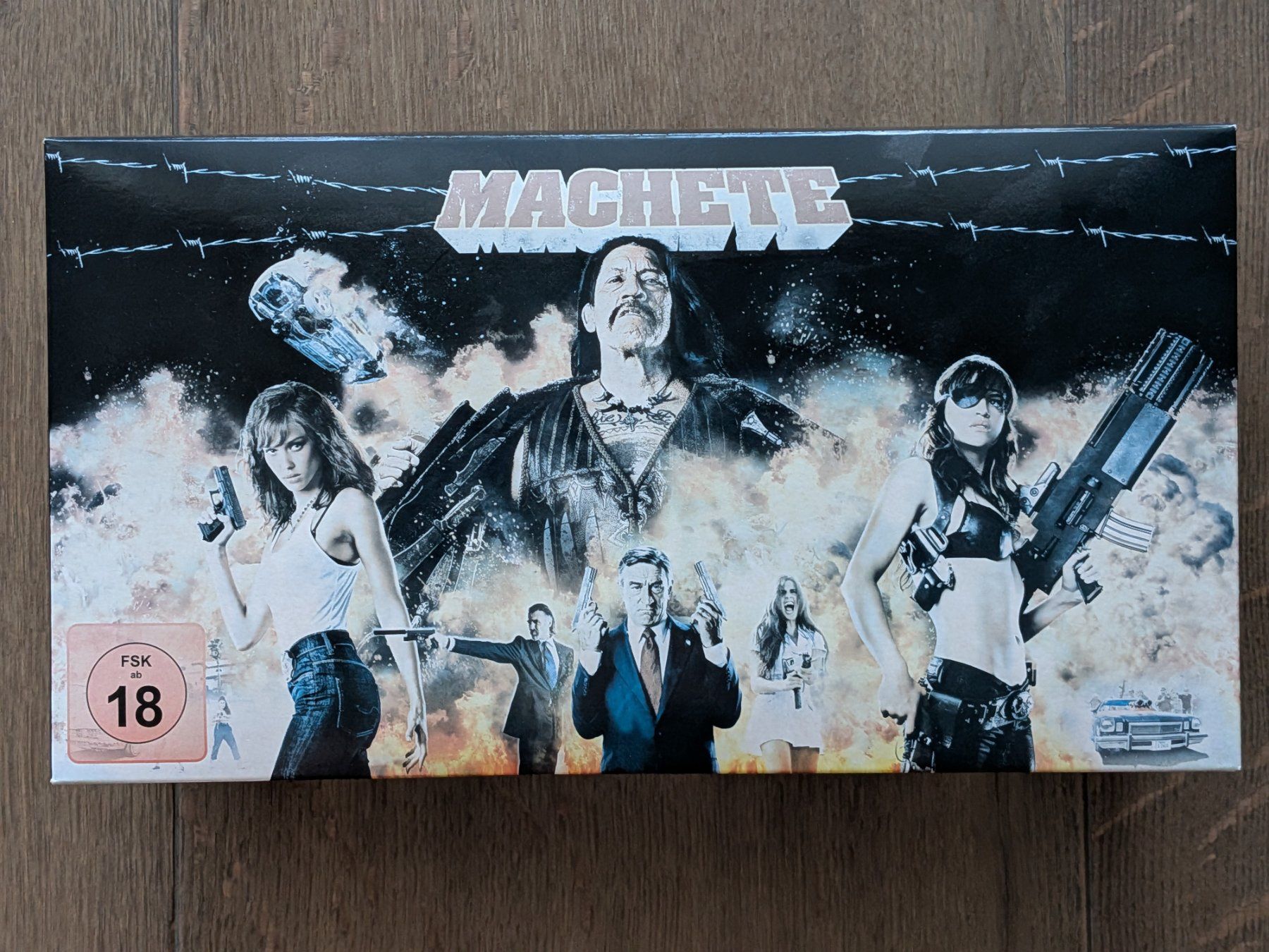 Alle DVDs: Machete & Machete Kills - Limited Edition [2 Blu-rays] – Neu und originalverpackt aus Port von gecotom