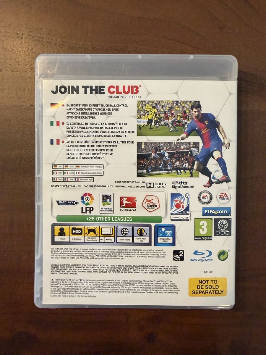 Sony Giochi: FIFA 13 für PS3 – Usato da Thunstetten venduto da Virus_33 2