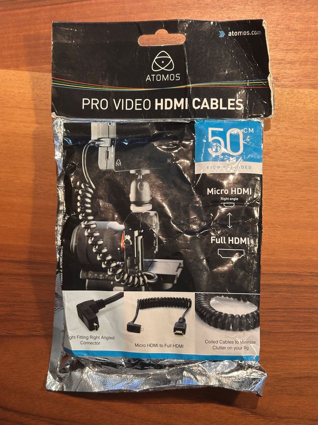 Cavi: Atomos Kabel Micro HDMI to Full HDMI – Nuovo e nell'imballaggio originale da Rovio venduto da maxmac 1
