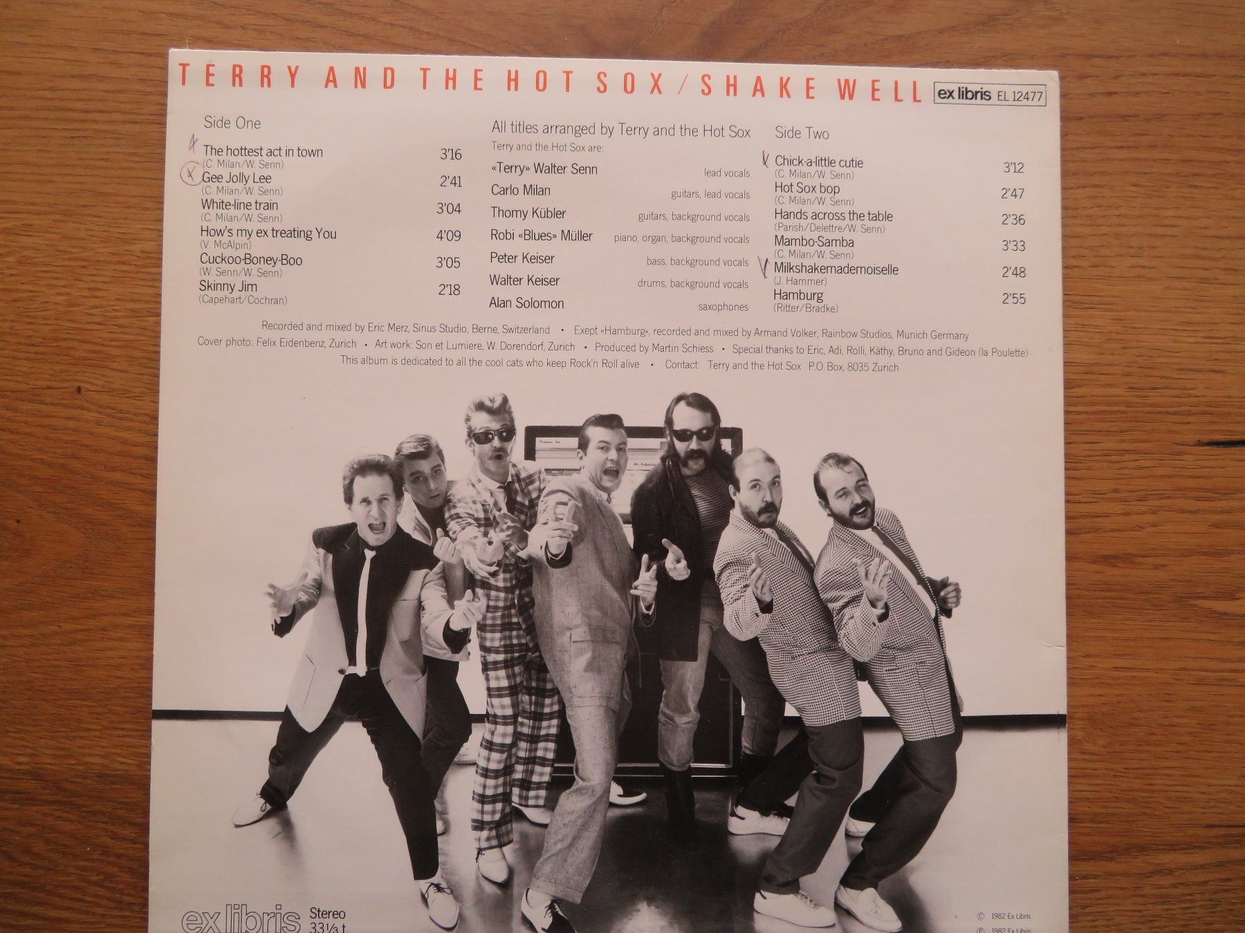 Dischi in vinile: TERRY AND THE HOT SOX SHAKE WELL – Nuovo (secondo la descrizione) da Zürich venduto da max_cp5f 1