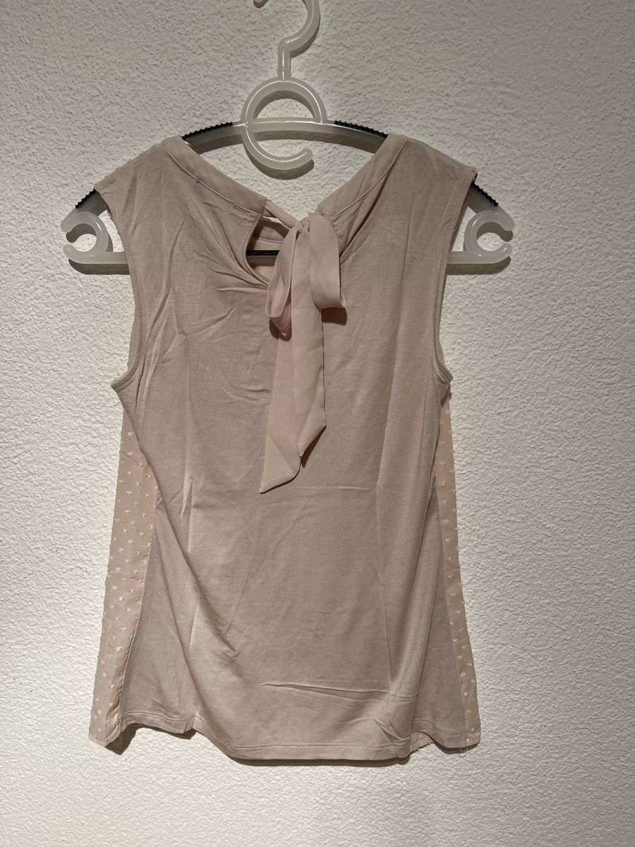 Orsay Blusen: Bluse, Gr. 36, Rosé, Gepunktet – Gebraucht aus Meilen von Harley. 1