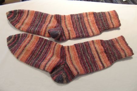 handgestrickte Socken Grösse 42/43