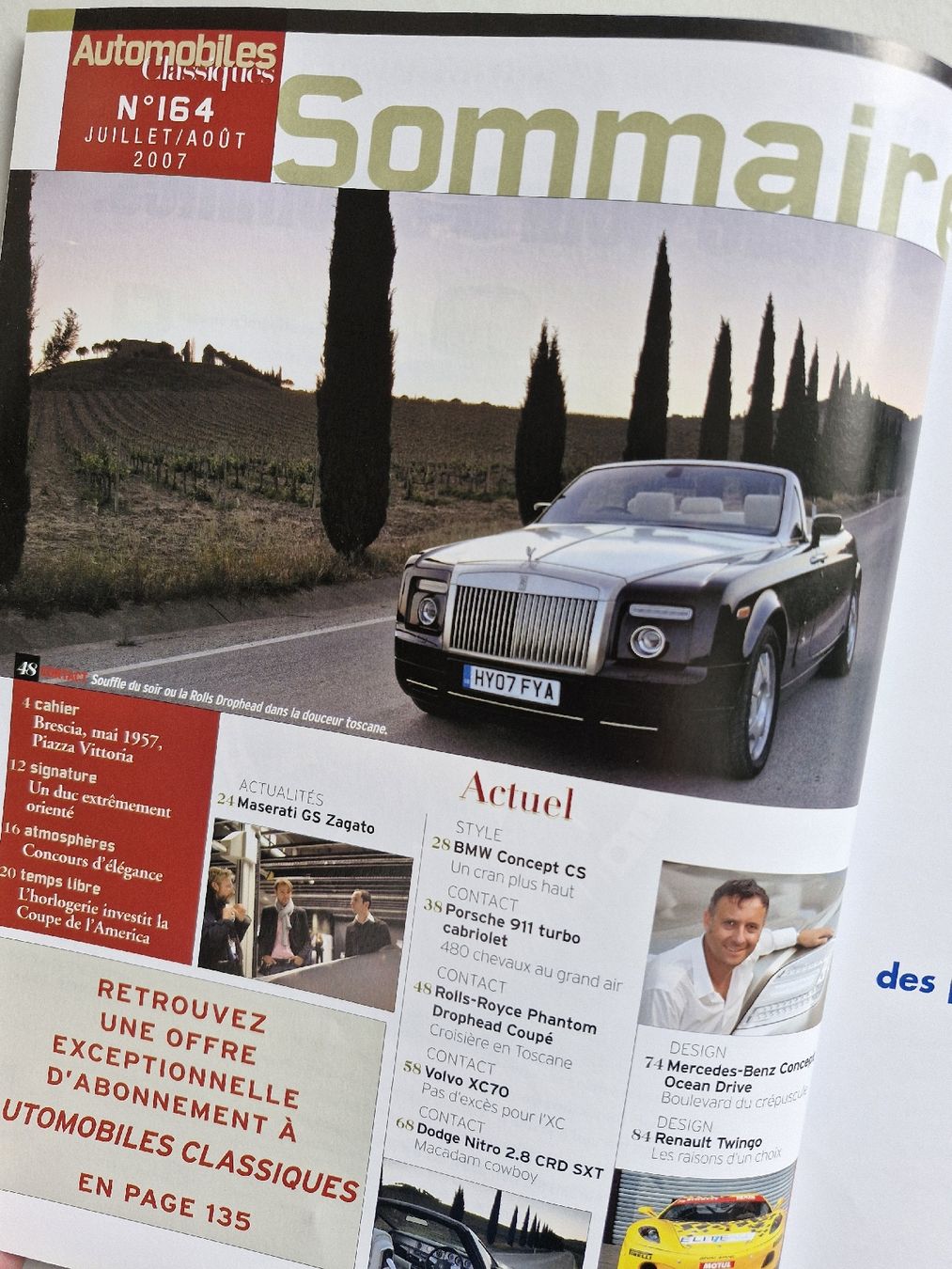 Riviste & Magazine: Automobiles Classiques ROLLS ROYCE Magazine 2007 – Usato da Zürich venduto da Secretariat11 2