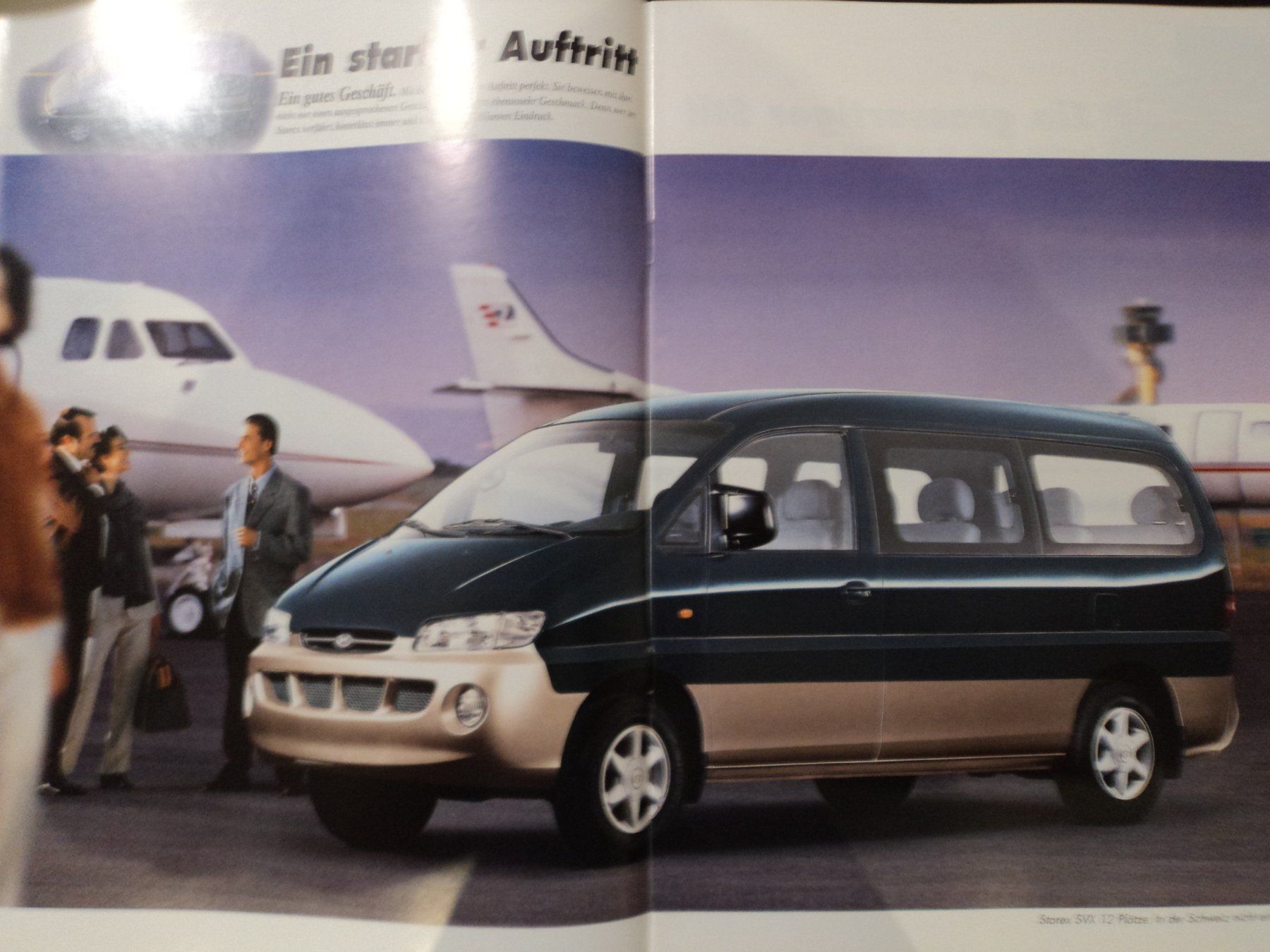 Hyundai Documenti: Prospekt Hyundai Starex – Usato da Schwarzenburg venduto da modelCARama 2