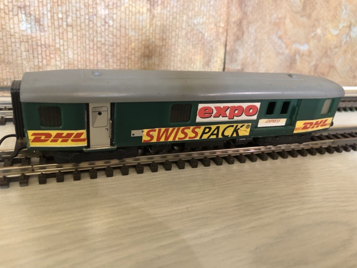 Wesa Modellini di ferrovie: Wesa. Gepäck-Postwagen – Usato da Belp venduto da Kbasic 1