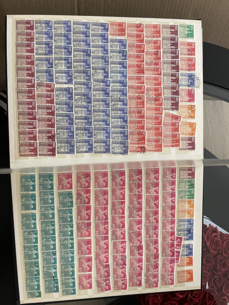 Tutti i francobolli: Album CH Briefmarke PJ PP usw.. – Usato da Muri AG venduto da Briefmarke-Schweiz 7