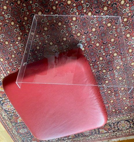 Sgabelli: Hocker Leder auch als Salontisch benutzbar – Usato da Zürich venduto da JanetT01 6