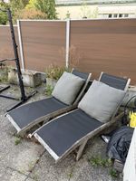 Outdoor garden lounge chair
