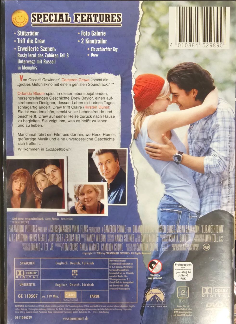 Tutti i DVDs: Elizabethtown – Usato da Wahlen b. Laufen venduto da Cg10 1