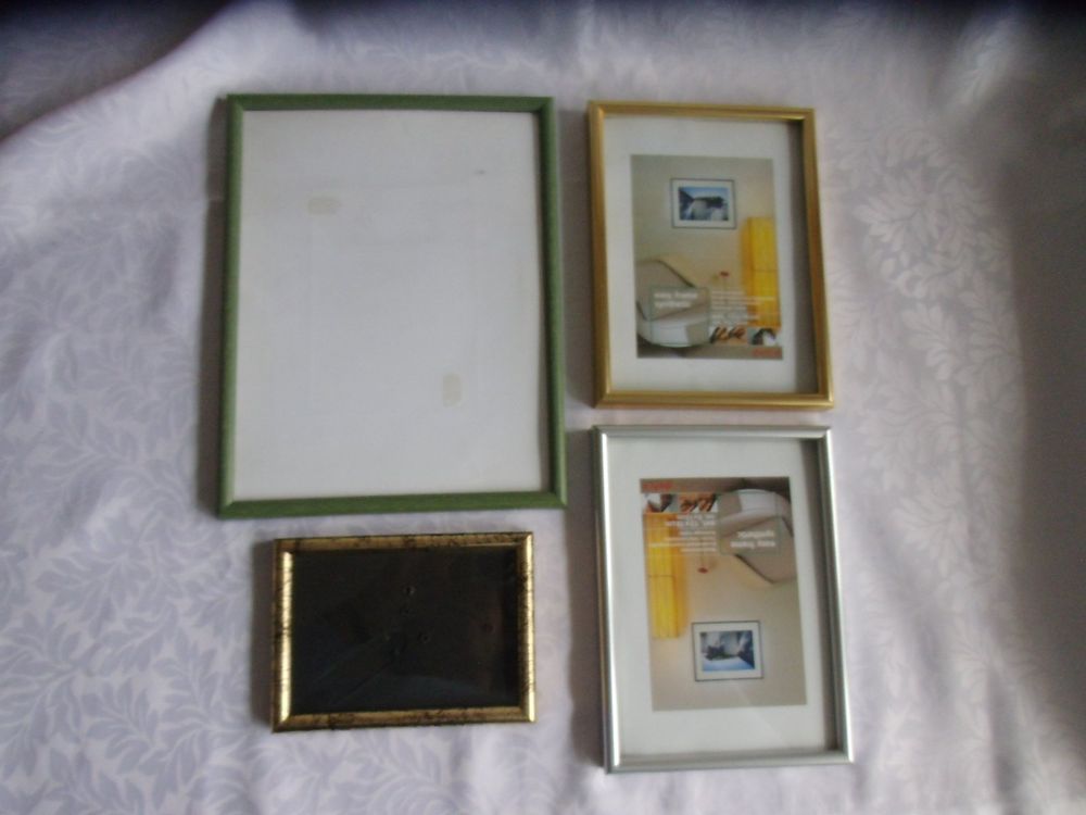 Produktbild von Hierkryst Diplomrahmen 8,5x11 - Elegante Bilderrahmen Für Urkunden (4er Set)