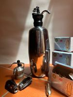 Edelstahl Soda-Maker, Wasser-Sauerstoff-Set, Sprudelwasser